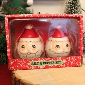Johanna Parker Santa salt and pepper set